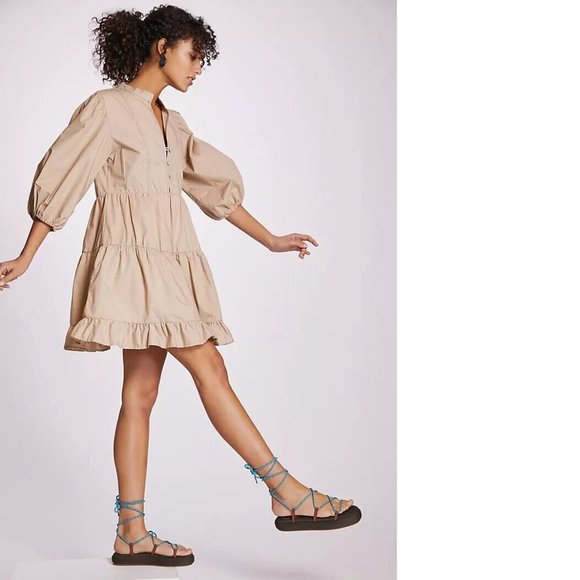 Anthropologie Dresses & Skirts - Anthropologie Ruffled Tunic Dress